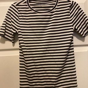 Slim perfect T-shirt in stripe